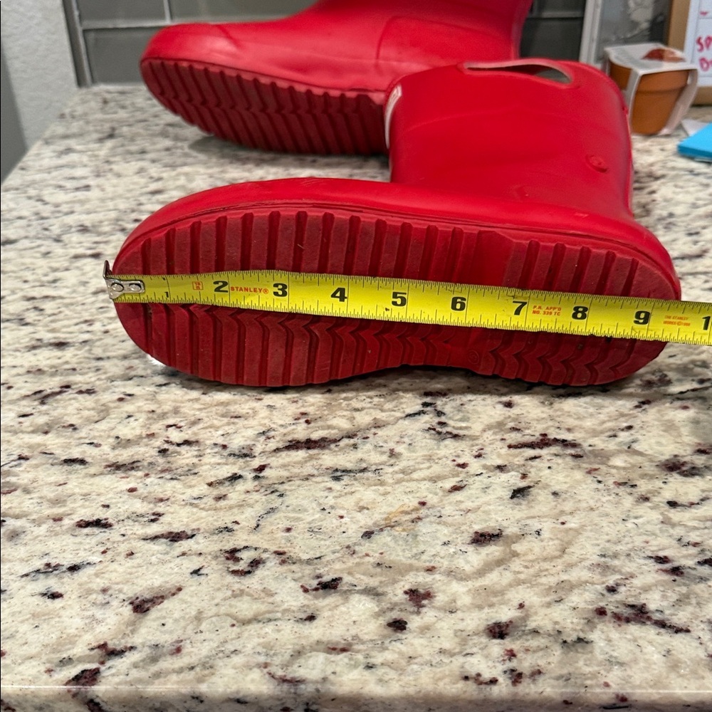 Hunter Boots x Target Women’s Bold Red Waterproof Boots Size 5 - Picture 10 of 15